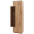 VITRINE Wildeiche massiv Eichefarben - Eichefarben, Design, Glas/Holz (75/198,5/38,5cm) - Valnatura