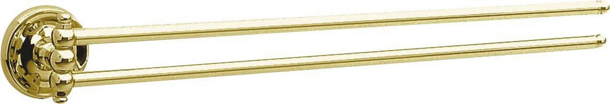 HANDTUCHHALTER 45/4/3,8 cm  - Goldfarben, Basics, Metall (45/4/3,8cm) - Smedbo