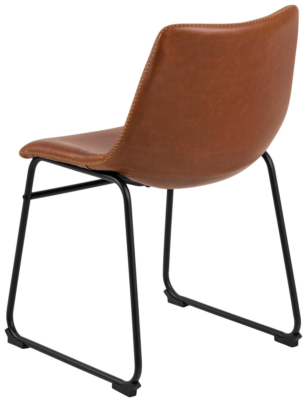 STOLICA  smeđa  tekstil      - smeđa/crna, Trend, tekstil/metal (48/78,5/56cm) - MID.YOU