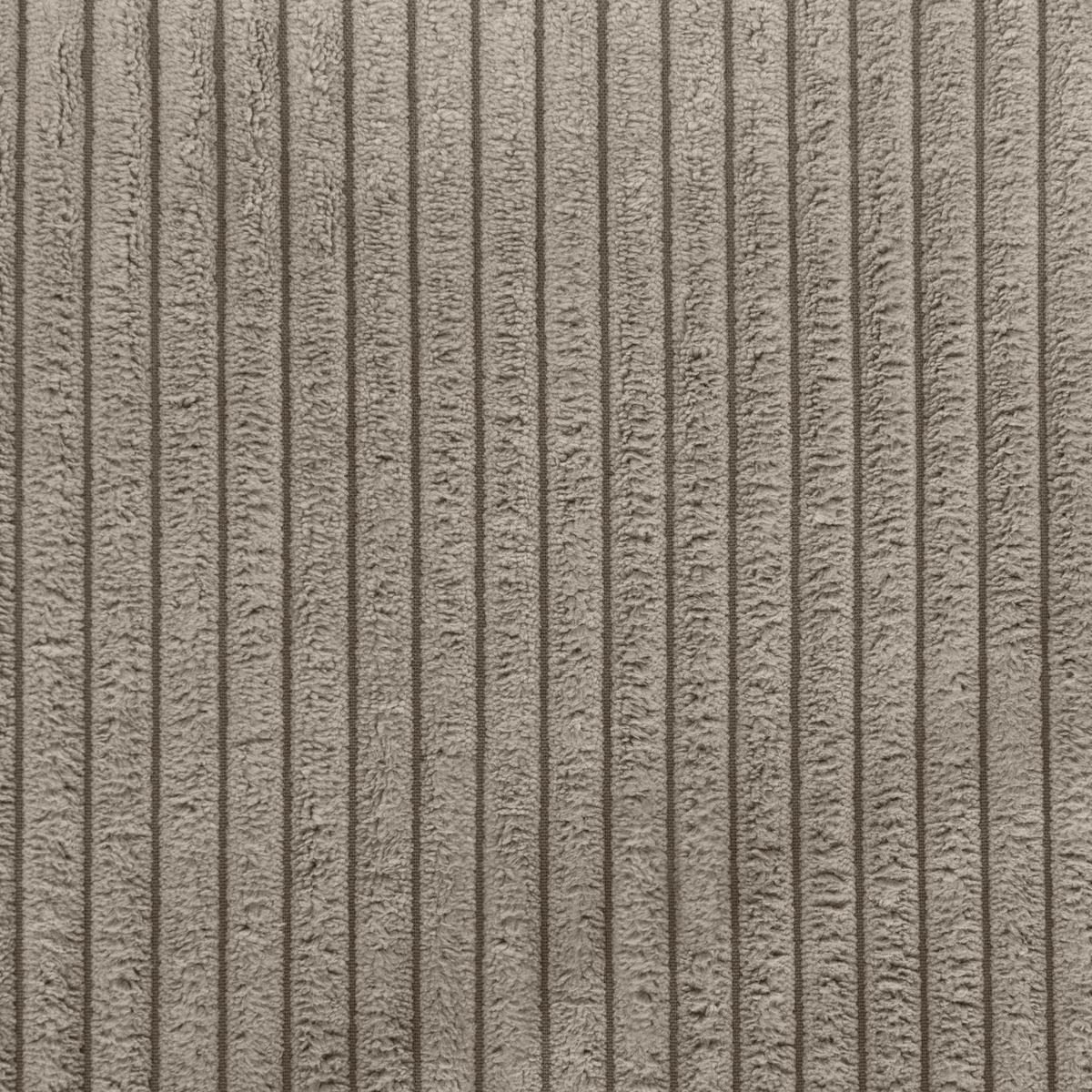 ECKSOFA Taupe Cord Rückenkissen, Armlehnenkissen, Bettkasten, Schlaffunktion, Rücken echt, Liegefläche im Originalstoff  - Taupe/Schwarz, KONVENTIONELL, Kunststoff/Textil (304/212cm) - Carryhome