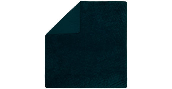 TAGESDECKE 220/240 cm - Petrol, Design, Textil (220/240cm) - Novel