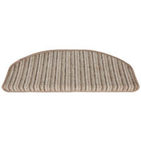 PREDPRAŽNIK ZA STOPNICE  STAIRMAT STRIPES     28/65 cm     siva, večbarvno  - siva/večbarvno, Konvencionalno, tekstil (28/65cm)
