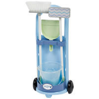 KINDERPUTZWAGEN  - Hellblau, Basics, Kunststoff (27/22/57cm) - Simba