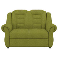 2-SITZER-SOFA Chenille Grün  - Schwarz/Grün, KONVENTIONELL, Kunststoff/Textil (145/102/101cm) - Livetastic