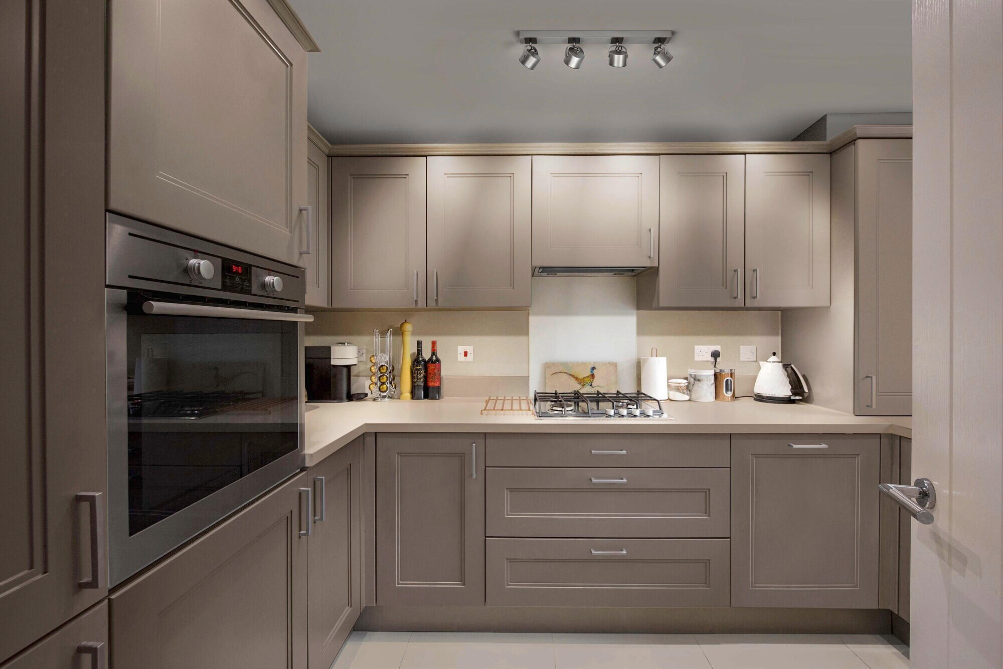 LED-STRAHLER 70/8,3/15 cm   - Silberfarben, Design, Kunststoff/Metall (70/8,3/15cm) - Osram