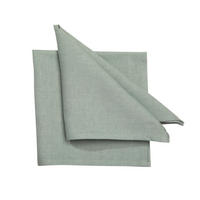 TISCHSET Textil Leinenoptik Jadegrün 35/50 cm  - Jadegrün, Basics, Textil (35/50cm)