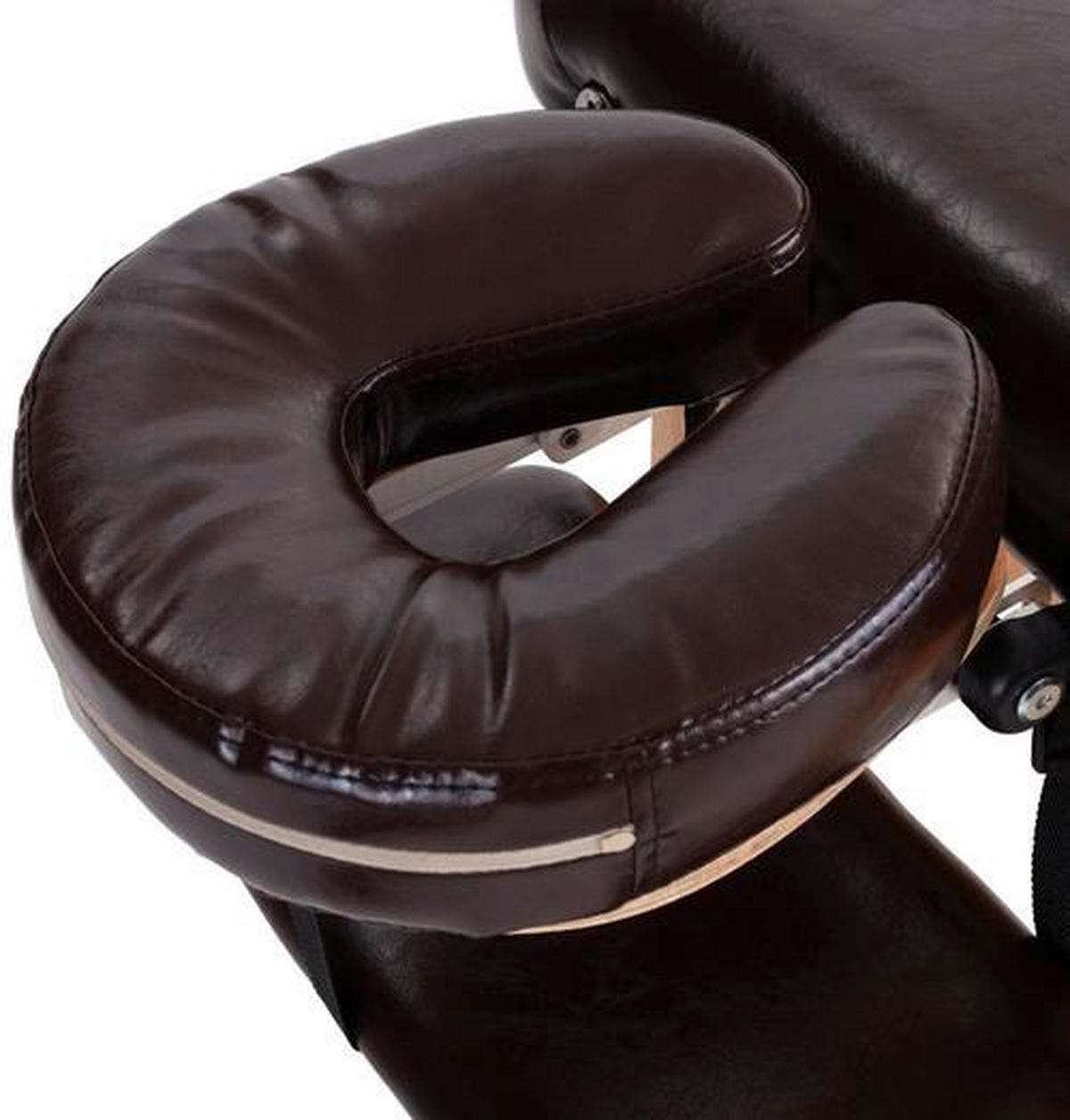 MASSAGELIEGE - Braun, Trend, Holz/Holzwerkstoff (185/70/62-85cm) - Novel