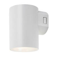 VONKAJŠIE LED SVIETIDLO  - biela, Basics, plast (11.5/7.5/10cm)