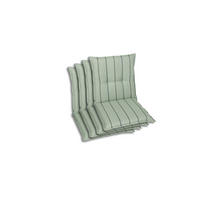 SESSELAUFLAGENSET Streifen  - Hellgrün, Basics, Textil (50/7/100cm)