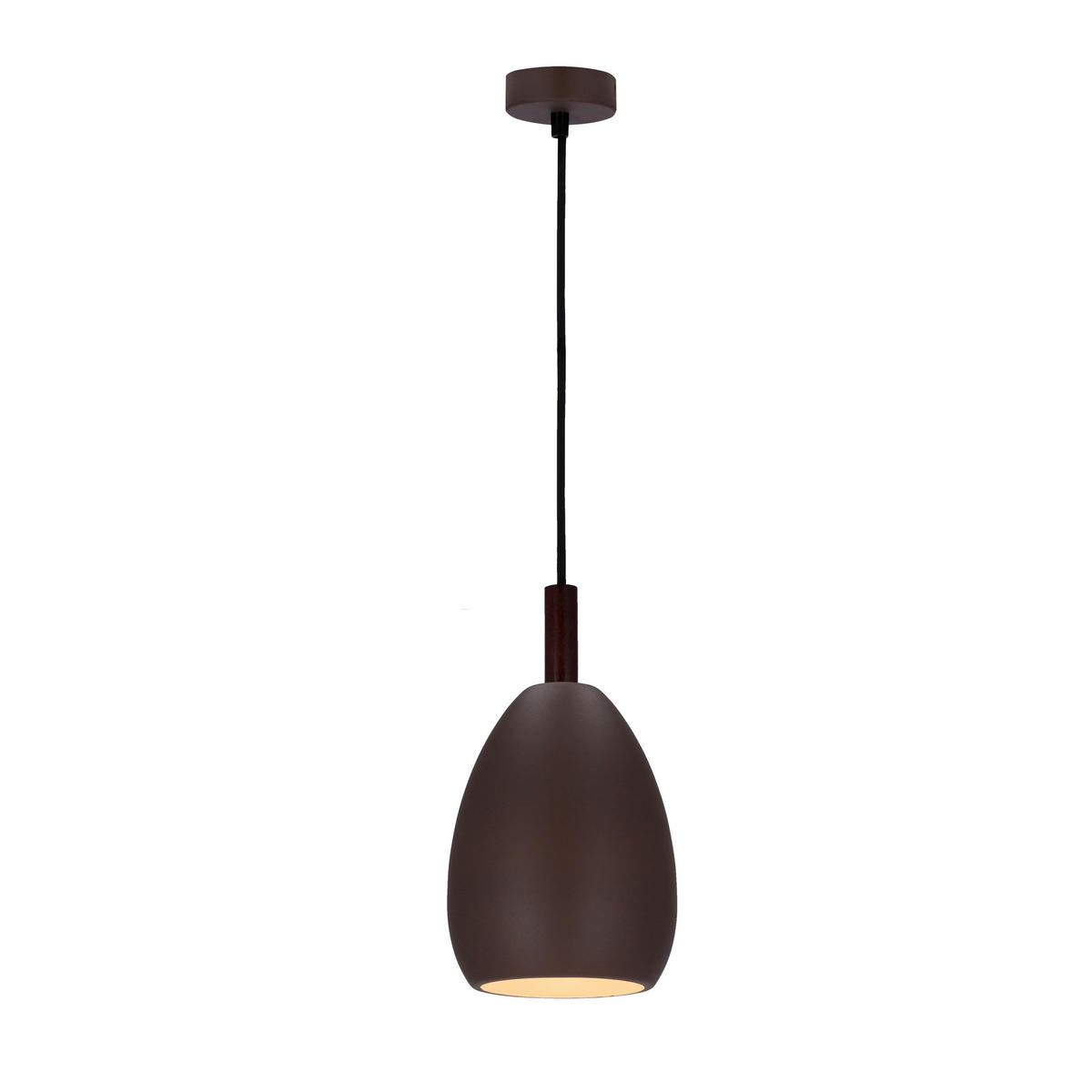 HÄNGELEUCHTE 16.5/38/90 cm   - Braun, Basics, Metall (16.5/38/90cm)