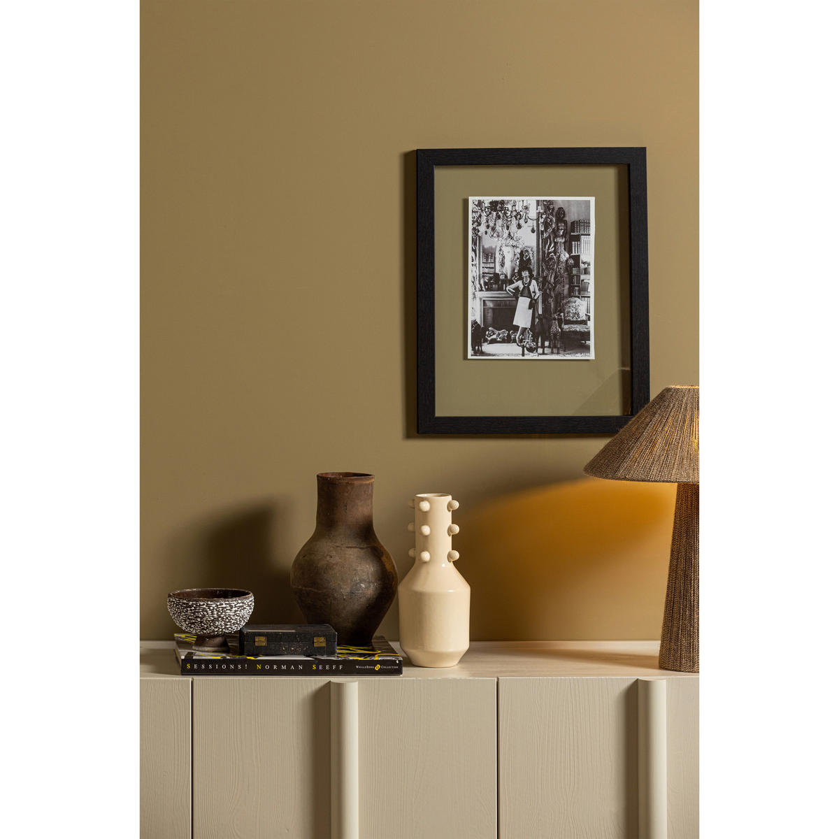 SIDEBOARD Basu  in 200/85/46 cm  - Grauweiß, Design, Holz (200/85/46cm) - Livetastic