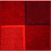 BIDET-VORLEGER Rot 60/60 cm  - Rot, Basics, Kunststoff/Textil (60/60cm) - Grund