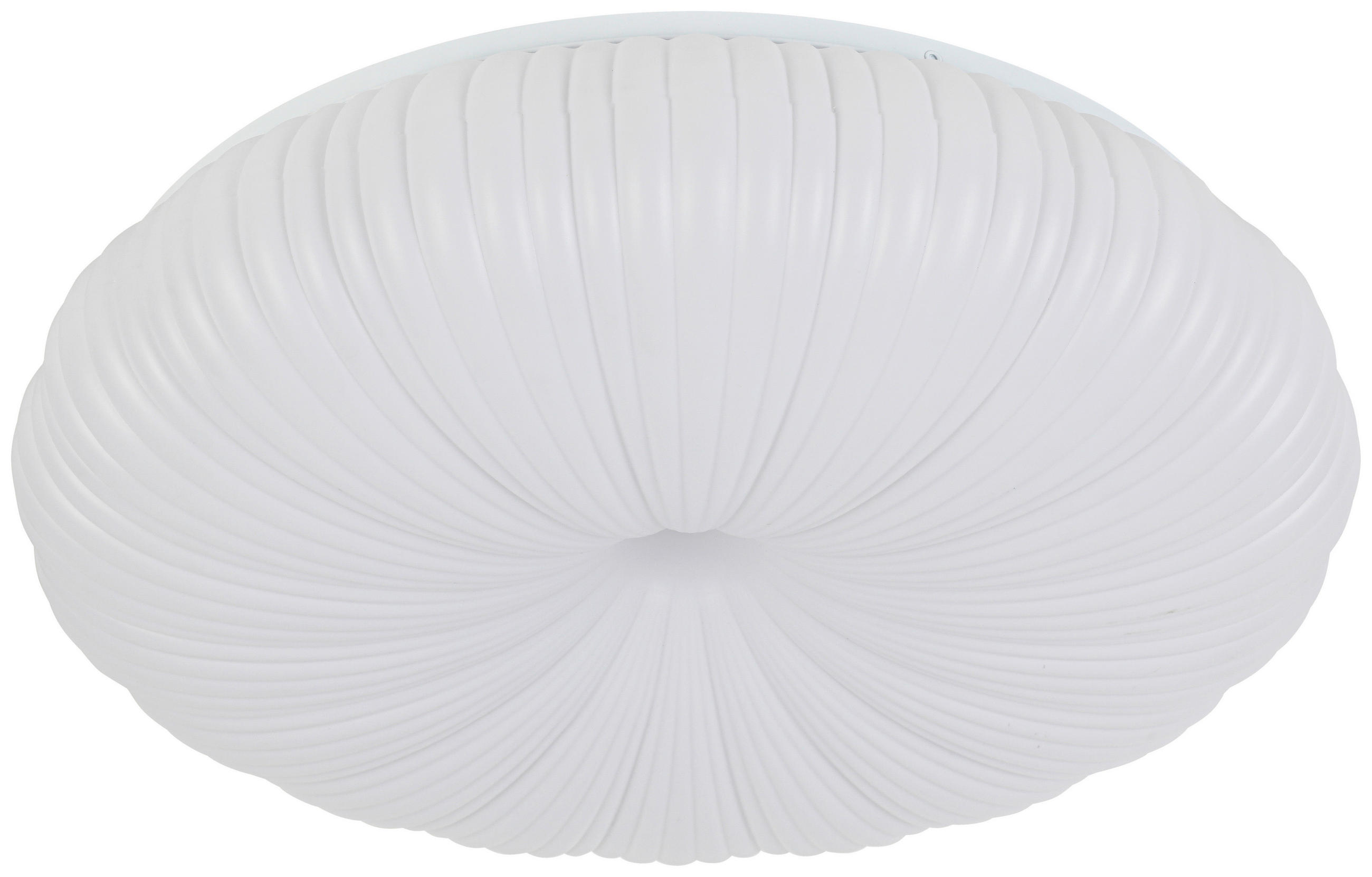 DECKENLEUCHTE  52/10 cm    - Weiß, Design, Kunststoff/Metall (52/10cm) - Collet's Monde