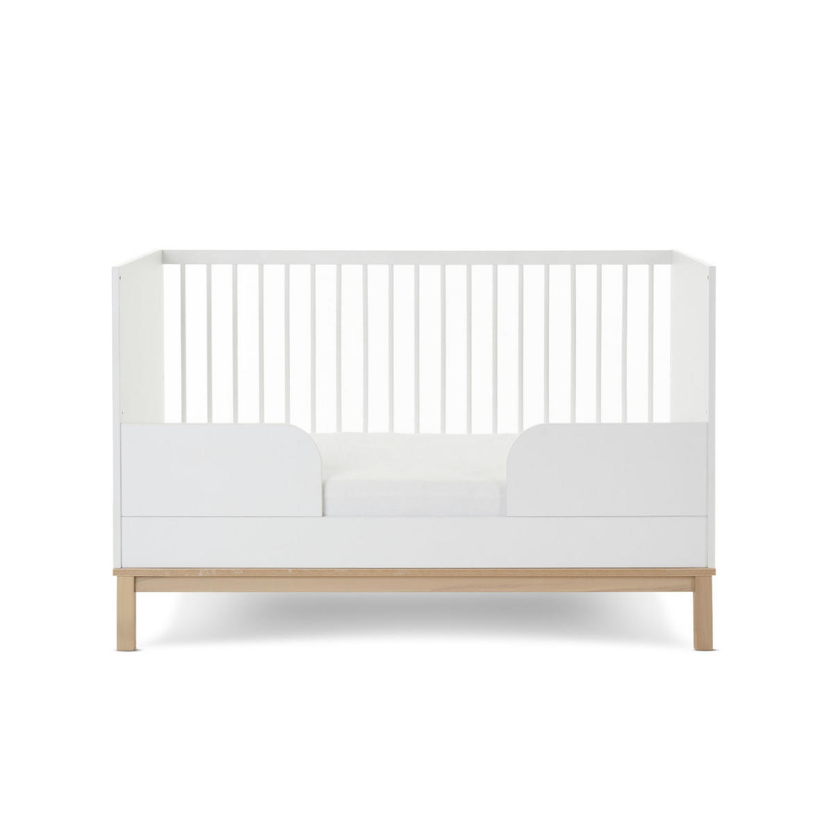 GITTERBETT Astrid 140/70 cm  - Naturfarben/Weiß, Basics, Naturmaterialien/Holz (140/70cm) - FAKTUM
