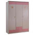 KINDERKLEIDERSCHRANK - Goldfarben/Rosa, Holzwerkstoff (139/199/58cm) - Xora KINDERKLEIDERSCHRANK - Goldfarben/Rosa, Holzwerkstoff (139/199/58cm) - Xora