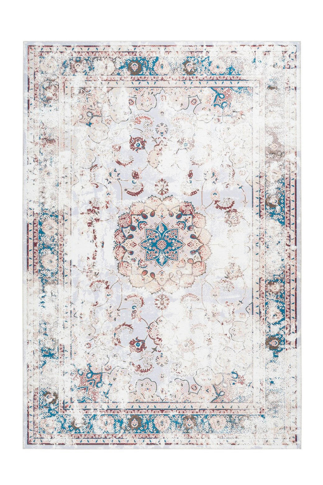 FLACHWEBETEPPICH 80/150 cm Galaxy 200 Multi / Braun  - Multicolor/Braun, Basics, Textil (80/150cm) - Kayoom