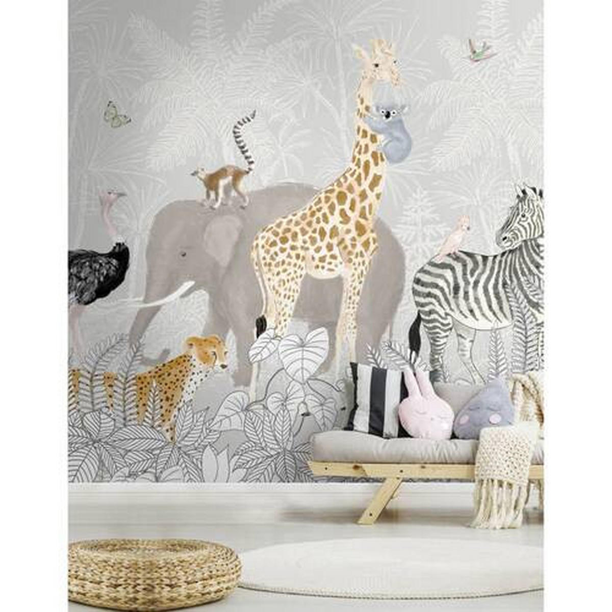 FOTOTAPET 300/280 cm  - multicolor, Basics, papper/plast (300/280cm)