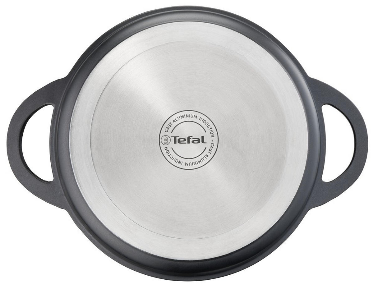 SERVIERPFANNE TRATTORIA  - Schwarz, Basics, Metall (49,6/30,1/10,3cm) - Tefal