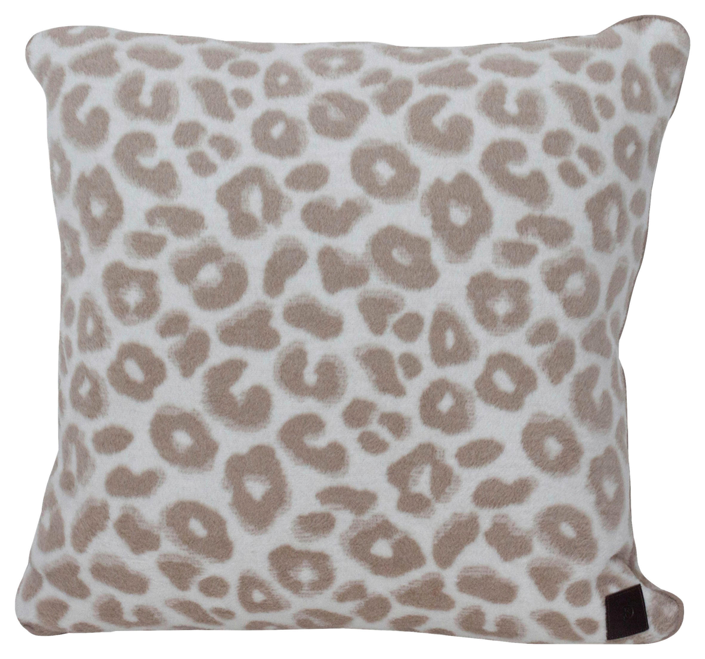 ZIERKISSEN  45/45 cm   - Taupe/Weiß, Design, Textil (45/45cm) - Dieter Knoll