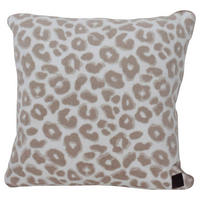 ZIERKISSEN  45/45 cm   - Taupe/Weiß, Design, Textil (45/45cm) - Dieter Knoll