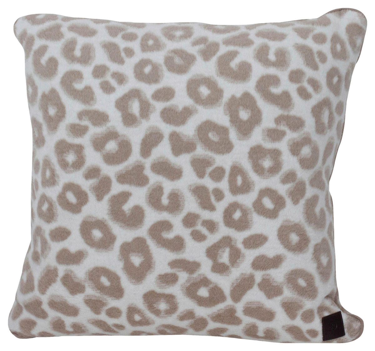 ZIERKISSEN  45/45 cm   - Taupe/Weiß, Design, Textil (45/45cm) - Dieter Knoll