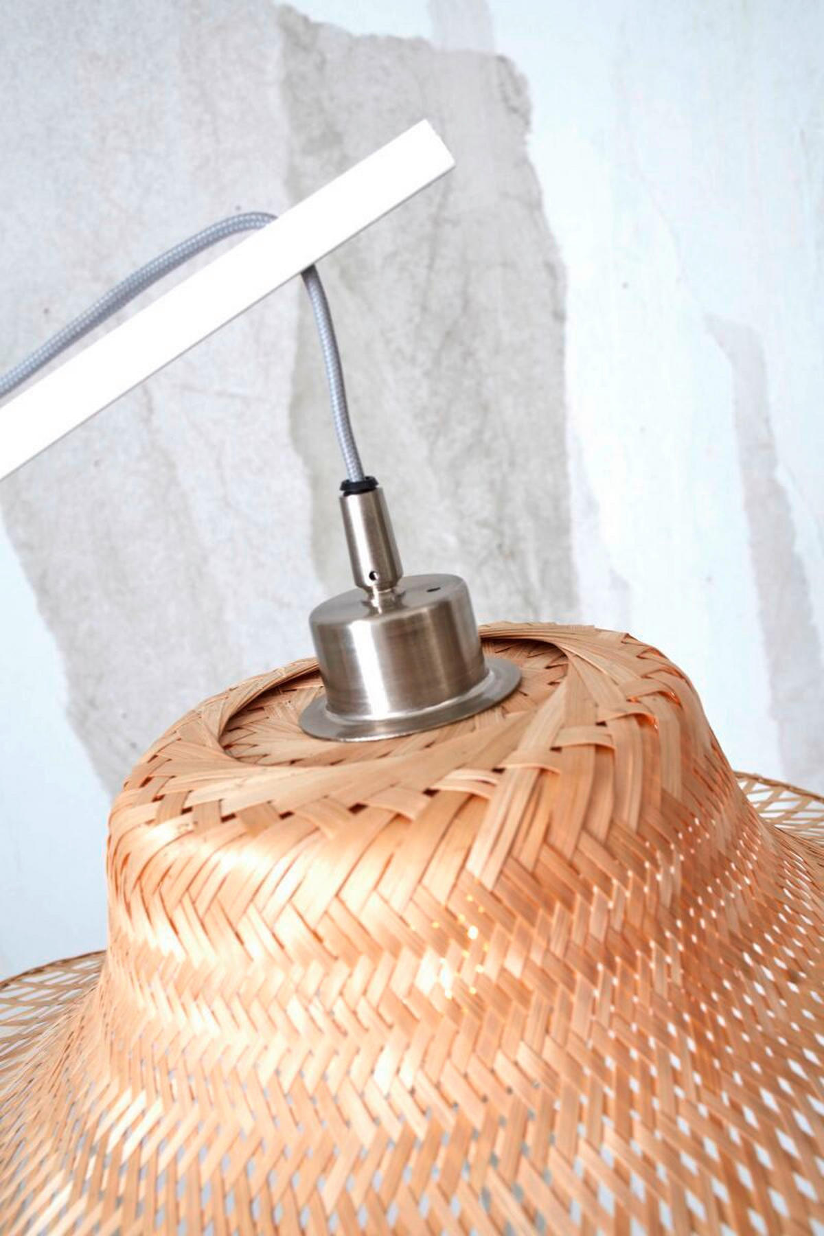 GOLVLAMPA GOOD&MOJO  77/50/150 cm    - vit/svart, Trend (77/50/150cm) - Good & Mojo