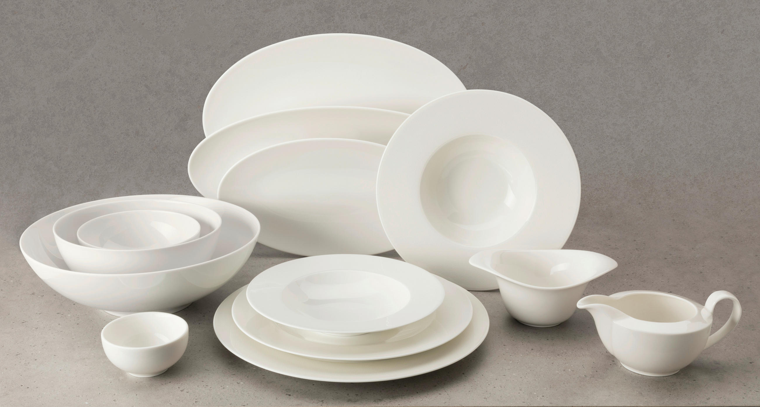 TALÍŘ NA TĚSTOVINY, keramika, 27 cm - bílá, Design, keramika (27cm) - Seltmann Weiden