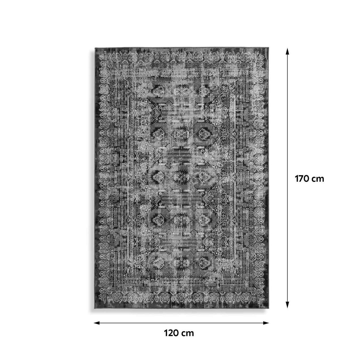 VINTAGE KOBEREC, 120/170 cm, modrá - modrá, Trend, textil (120/170cm)