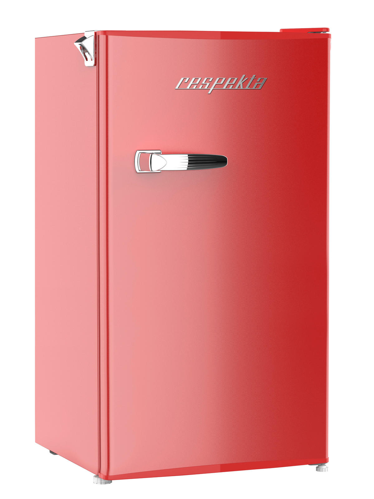 KÜHLSCHRANK 47,4/83,1/44,7 cm KG83R-37  - Rot, Trend, Glas/Kunststoff (47,4/83,1/44,7cm) - Respekta