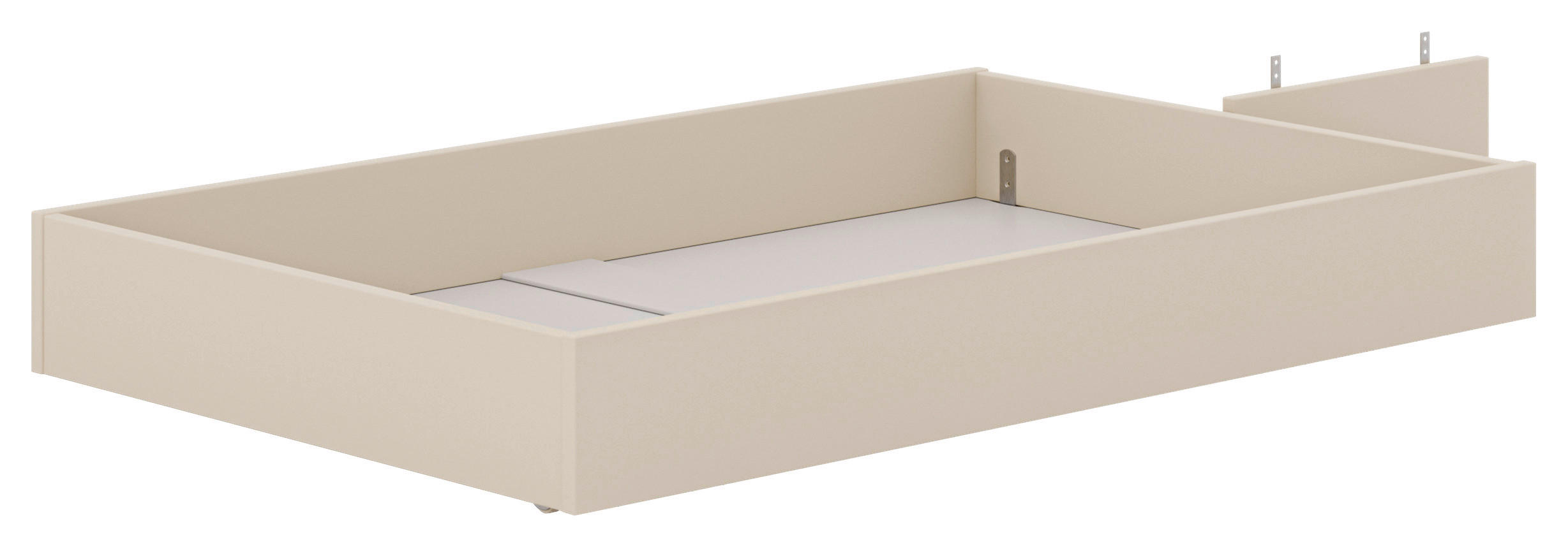 BETTKASTEN Beige, Kaschmir  - Kaschmir/Beige, Design, Holzwerkstoff (150/20/95cm) - Paidi