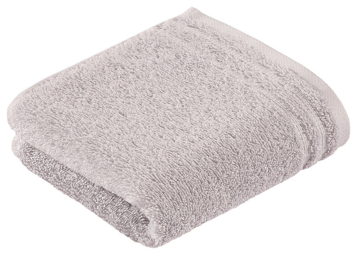 RUČNÍK PRO HOSTY, 30/50 cm, světle šedá - světle šedá, Basics, textil (30/50cm) - Vossen