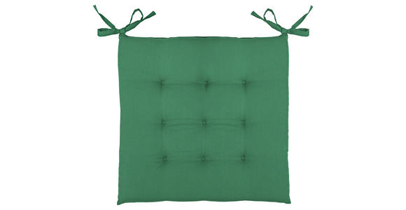 SITZKISSEN 40/40/4 cm    - Hellgrau, Basics, Textil (40/40/4cm) - Boxxx