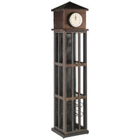 BARSCHRANK in Braun  - Braun, Trend, Metall (39/185/36cm) - Ambia Home