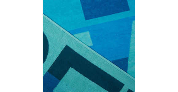 STRANDTUCH 90/180 cm Blau  - Blau, Basics, Textil (90/180cm) - Esposa