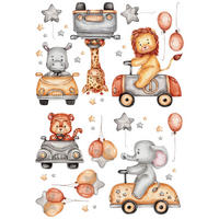 DEKOSTICKER  - Multicolor, Basics, Kunststoff (25/35/0,10cm) - Euroart