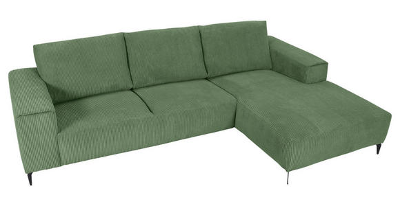 Freisteller von Carryhome ECKSOFA Olivgrün Cord.