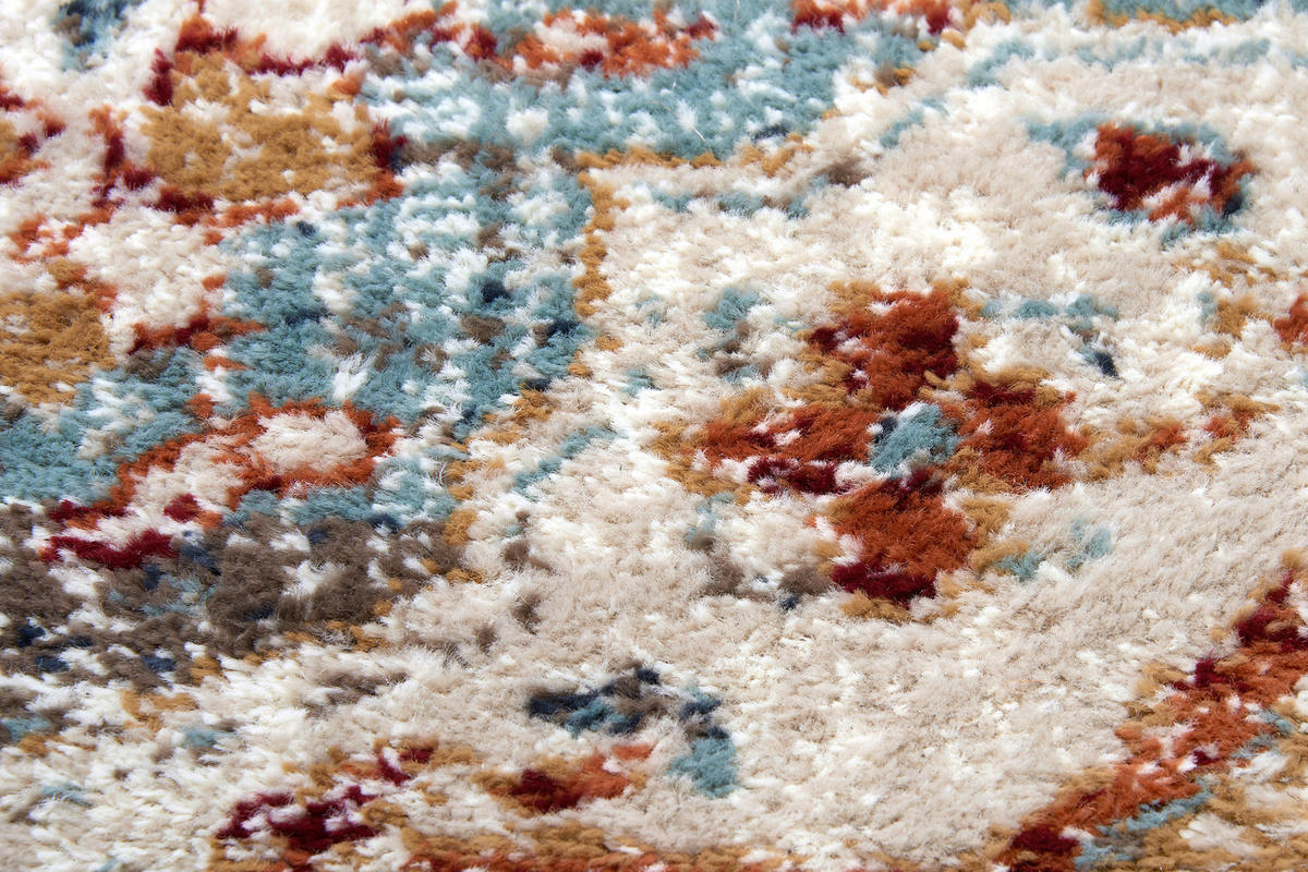 FLACHWEBETEPPICH 120/170 cm Luxor Multicolor, Honig  - Multicolor/Honig, Design, Kunststoff/Textil (120/170cm)