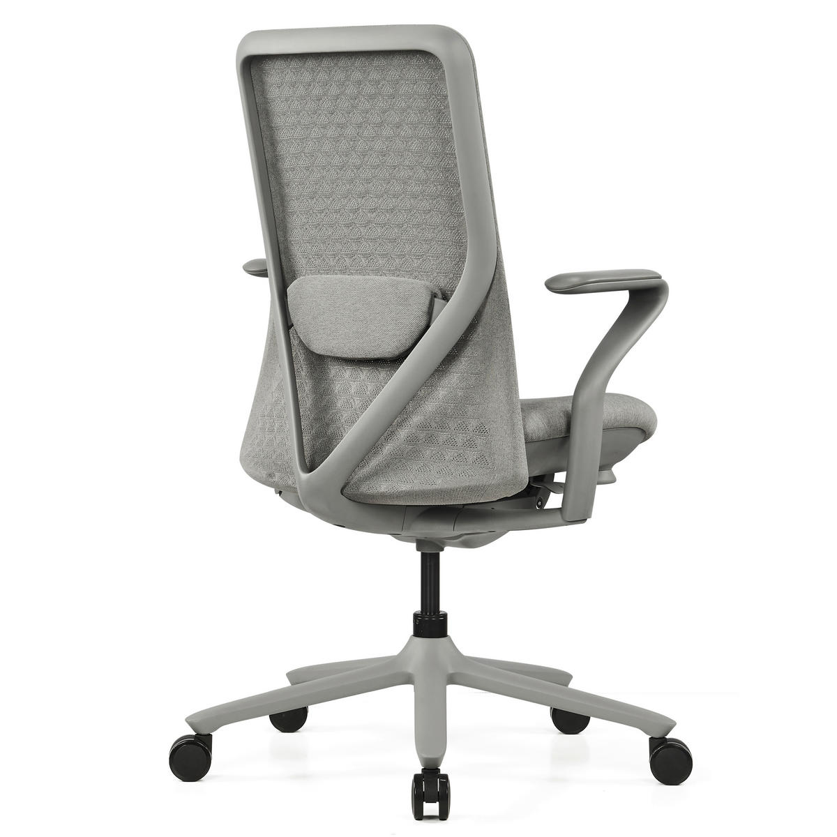 DREHSTUHL Flachgewebe Grau  - Grau, MODERN, Kunststoff/Textil (63/111/67cm) - MID.YOU