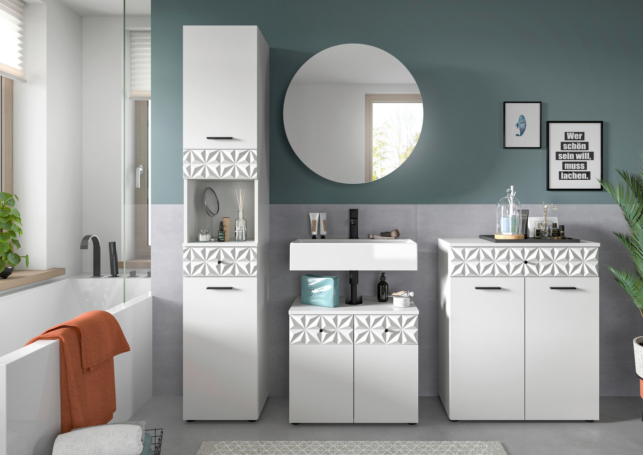 MID.YOU KOUPELNA bílá