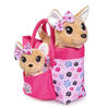PLÜSCHTIER Chi Chi Love Happy Family  - Pink/Multicolor, Basics, Kunststoff/Textil (17,30/27,10/31,40cm) - Simba