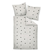 BETTWÄSCHE Seersucker 135/200 cm  - Taupe, Basics, Textil (135/200cm) - Janine