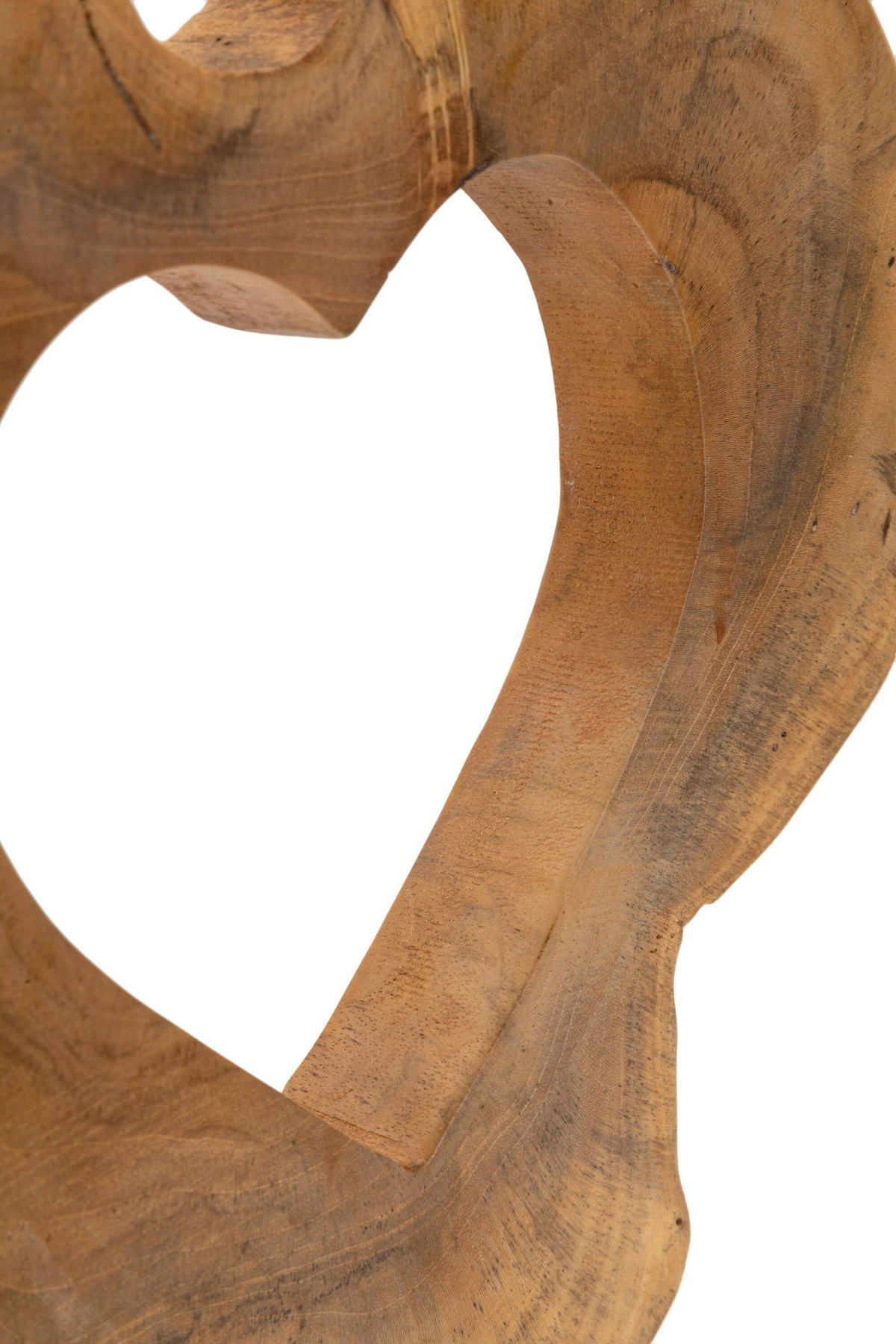 SKULPTUR - Braun, Basics, Holz (28/38/10cm)