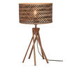 BORDSLAMPA GOOD&MOJO  32/56/32 cm   - svart/naturfärgad, Trend (32/56/32cm) - Good & Mojo
