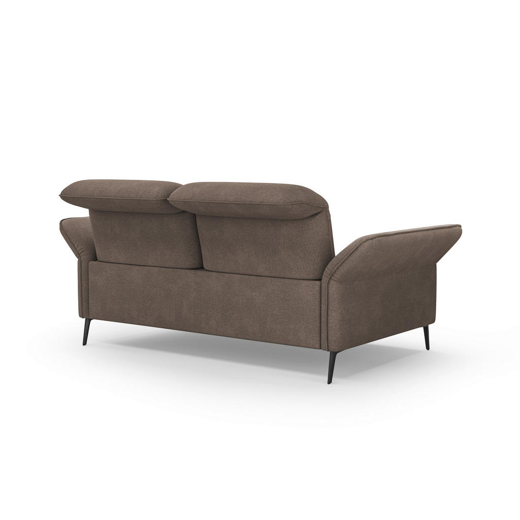 Thumbnail - Sit & More 3-Sitzer-Sofa, Schlamm, Textil, 199x92x123 cm, Goldenes M, Oeko-Tex® Standard 100, Made in Europe, DGM-Klimap...