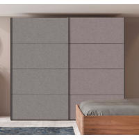 OMARA Z DRSNIMI VRATI,  - Moderno, kovina/leseni material (250/223/60cm) - Hom`in