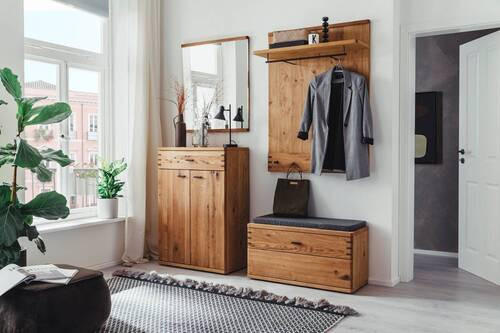 GARDEROBE  in 175/208/37 cm  - Wildeiche, Natur, Holz/Holzwerkstoff (175/208/37cm) - Waldwelt