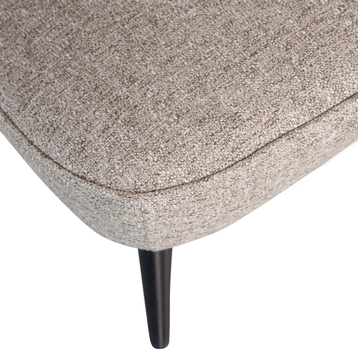 SESSEL in Webstoff Naturfarben  - Schwarz/Naturfarben, Design, Holz/Textil (59/71/70cm) - Livetastic