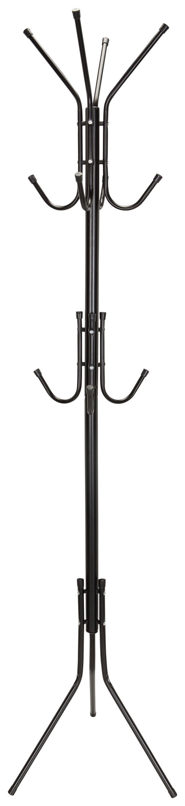 KLEIDERSTÄNDER in Schwarz 44/180/44 cm   - Schwarz, MODERN, Metall (44/180/44cm) - MID.YOU