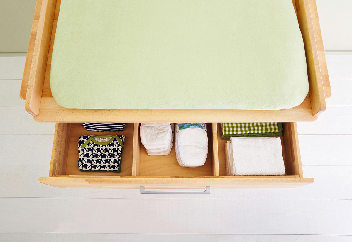 BABYZIMMER PINOLINO NATURA  - Buchefarben, Natur, Holz - Pinolino