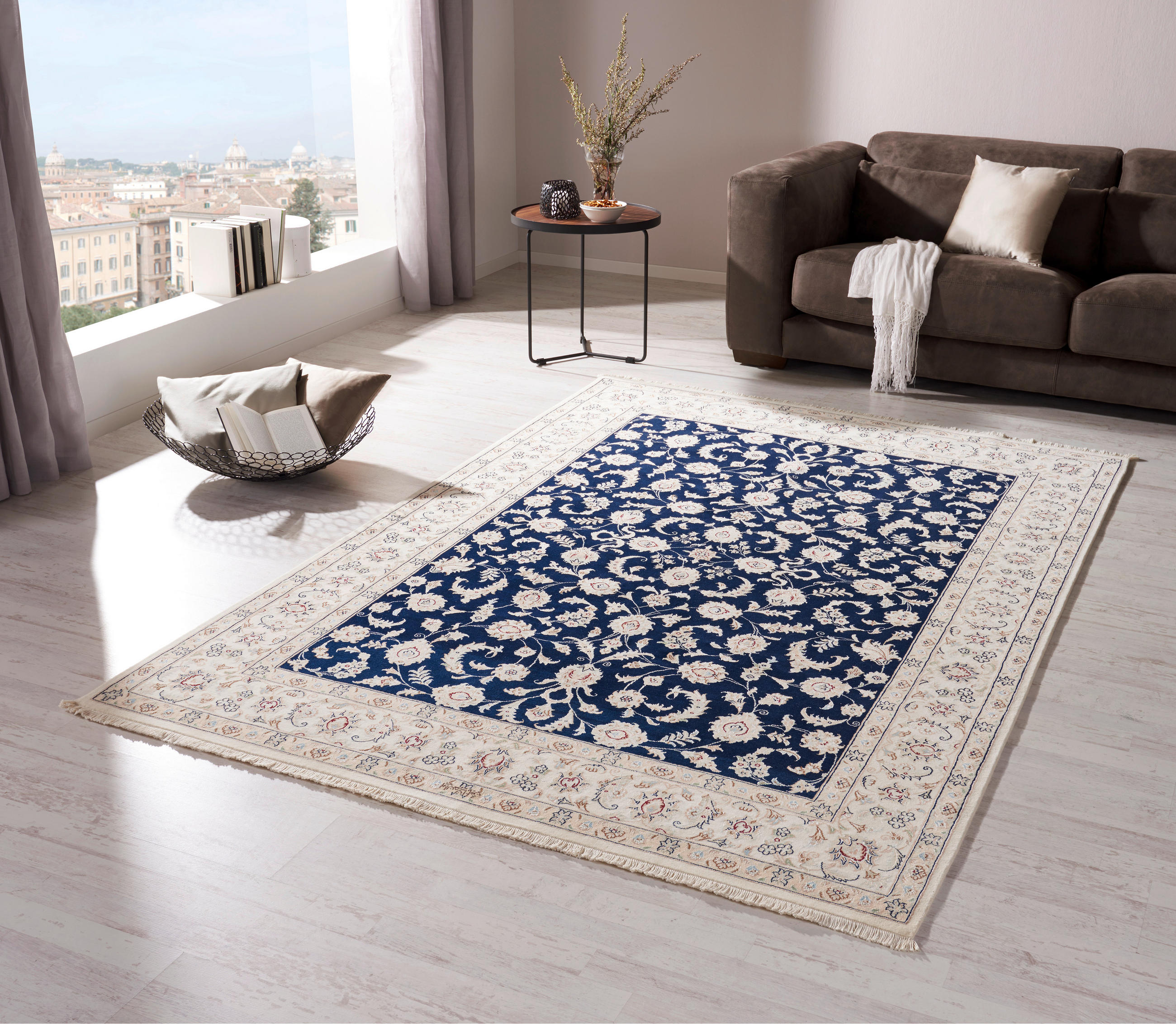 ORIENTTEPPICH 100/150 cm Persien Classic  - Blau, Lifestyle, Textil (100/150cm) - Cazaris